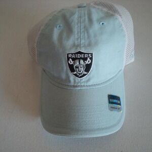 OAKLAND RAIDERS WOMENS REEBOK HAT CAP VINTAGE 00S Y2K B3